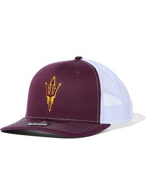 Stylish NCAA Trucker Snapback Hat for Men - Comfortable Mesh Back Casual Cap